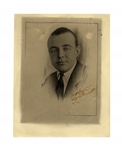 August Busch, Jr. Signed Portrait -- With JSA COA